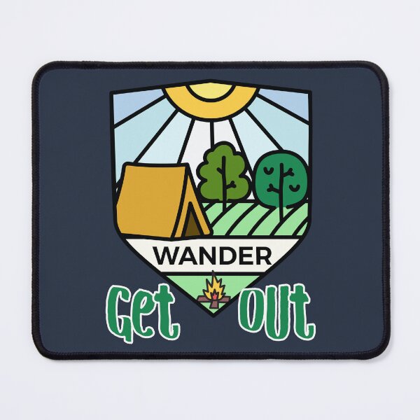 Item preview, Get out and Wander! designed and sold by GamerGeekMedia.