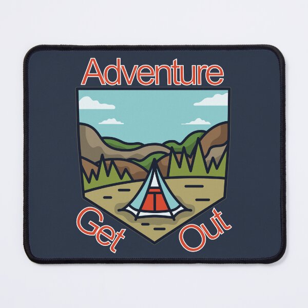Item preview, Get out and adventure! designed and sold by GamerGeekMedia.