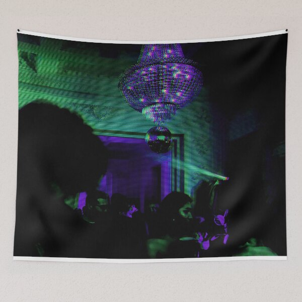 Item preview, Euphoria Liminal Party Manor Glitch Blues designed and sold by BioDigital-Jazz.