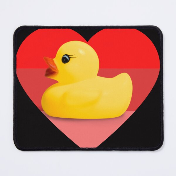 Item preview, Rubber DUCKIE your the one sunset heart designed and sold by Highhocreations.
