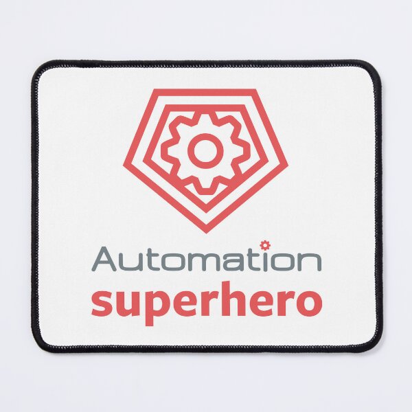 Item preview, Automation Superhero Red Cogwheel designed and sold by automationart.