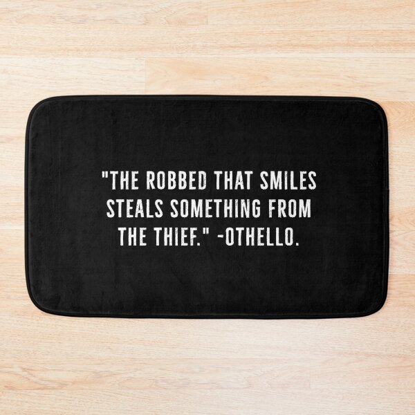 Item preview, The Robbed That Smiles- Othello Stoicism Quotes designed and sold by PhilosophyWear.