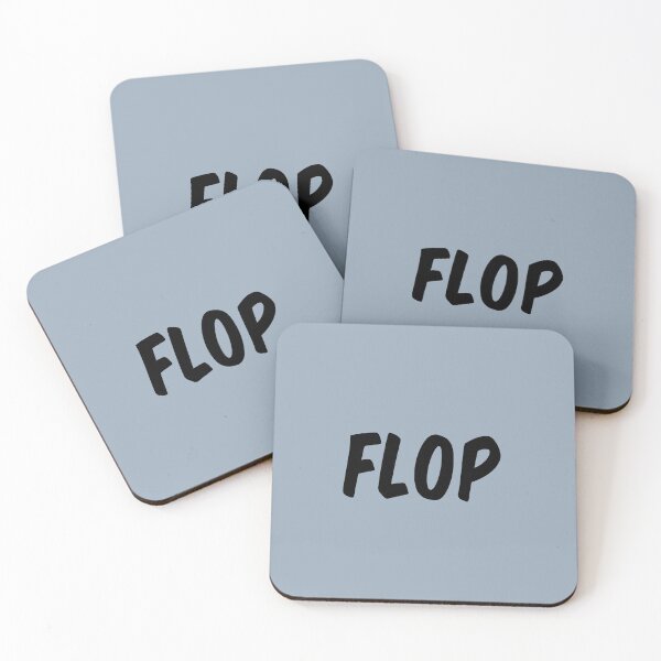 Item preview, Flop - Bold Black Text designed and sold by Chubuter.