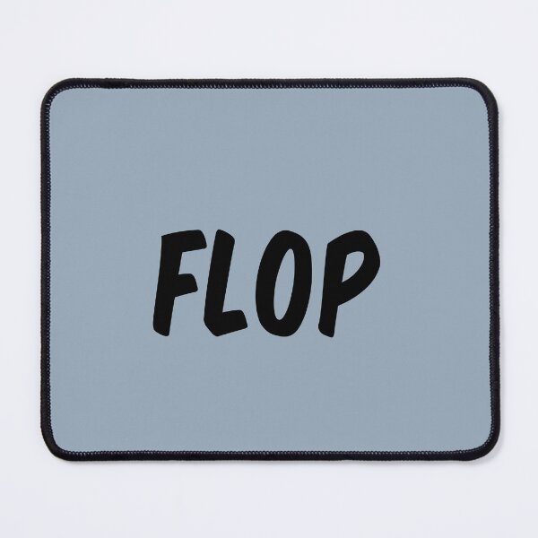 Item preview, Flop - Bold Black Text designed and sold by Chubuter.
