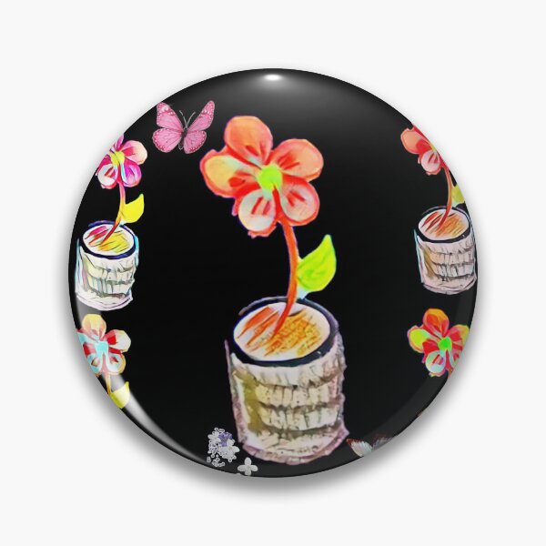 Item preview, Beautiful Flowers Blooming in a Vase designed and sold by CDMCustom.