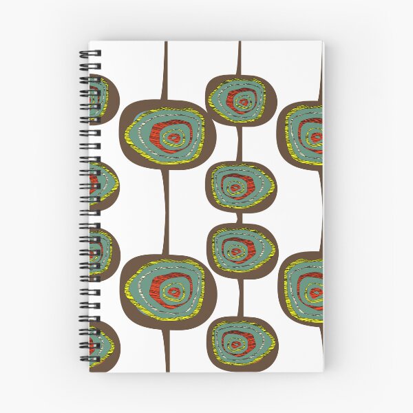Item preview, Atomic Age Bubbles in Turquoise, Red and Yellow designed and sold by LisWilliams.