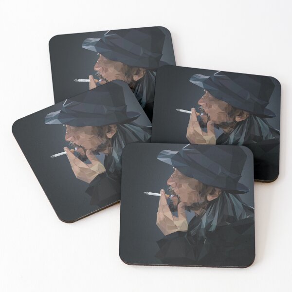 Item preview, Yohji Yamamoto Low polygon portrait designed and sold by Tan-g-Man.