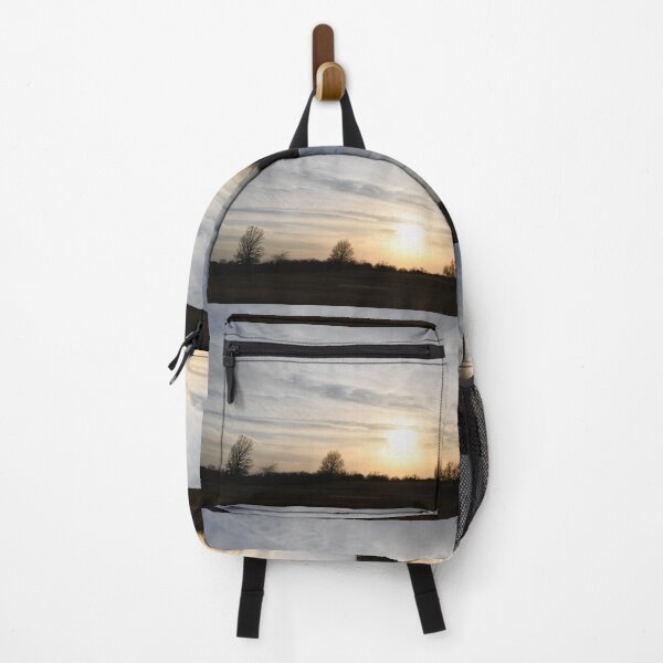 Item preview, Cloudy Sunset Over a Rural Field designed and sold by SEEphotos7171.
