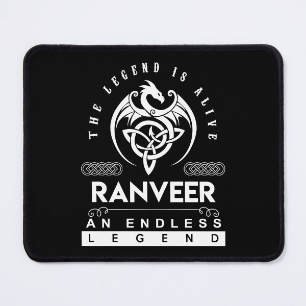 Item preview, Ranveer Name T Shirt - Ranveer The Legend Is Alive - An Endless Legend Gift Item Tee designed and sold by jazminprin.