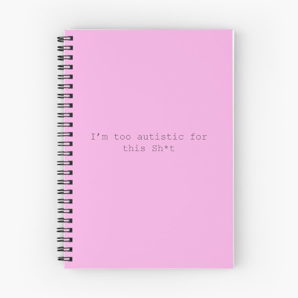 Artikelvorschau, Zu autistisch in Rosa entworfen und verkauft von a-b-photos.