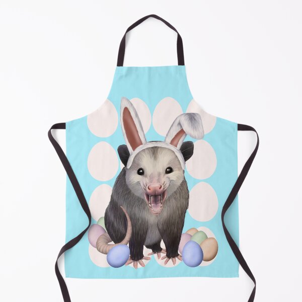 Item preview, Possum with bunny ears and Easter eggs designed and sold by Mehu.