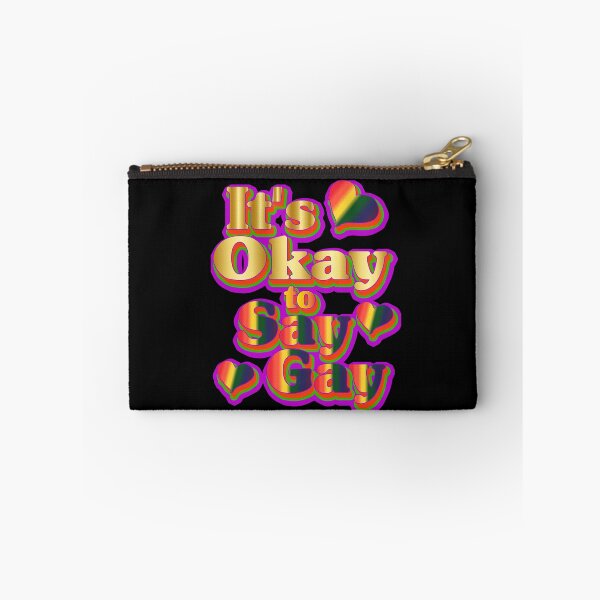 Item preview, It's Okay to Say Gay designed and sold by bahdsgraphic.