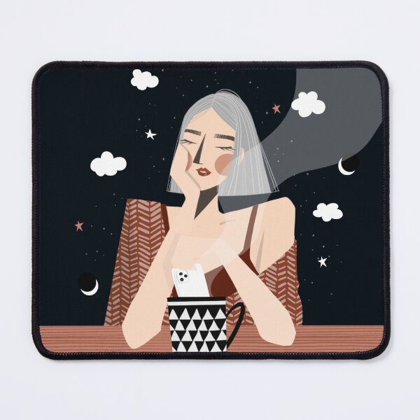 Item preview, Sleepyhead Girl Daydreaming  designed and sold by Aristration.