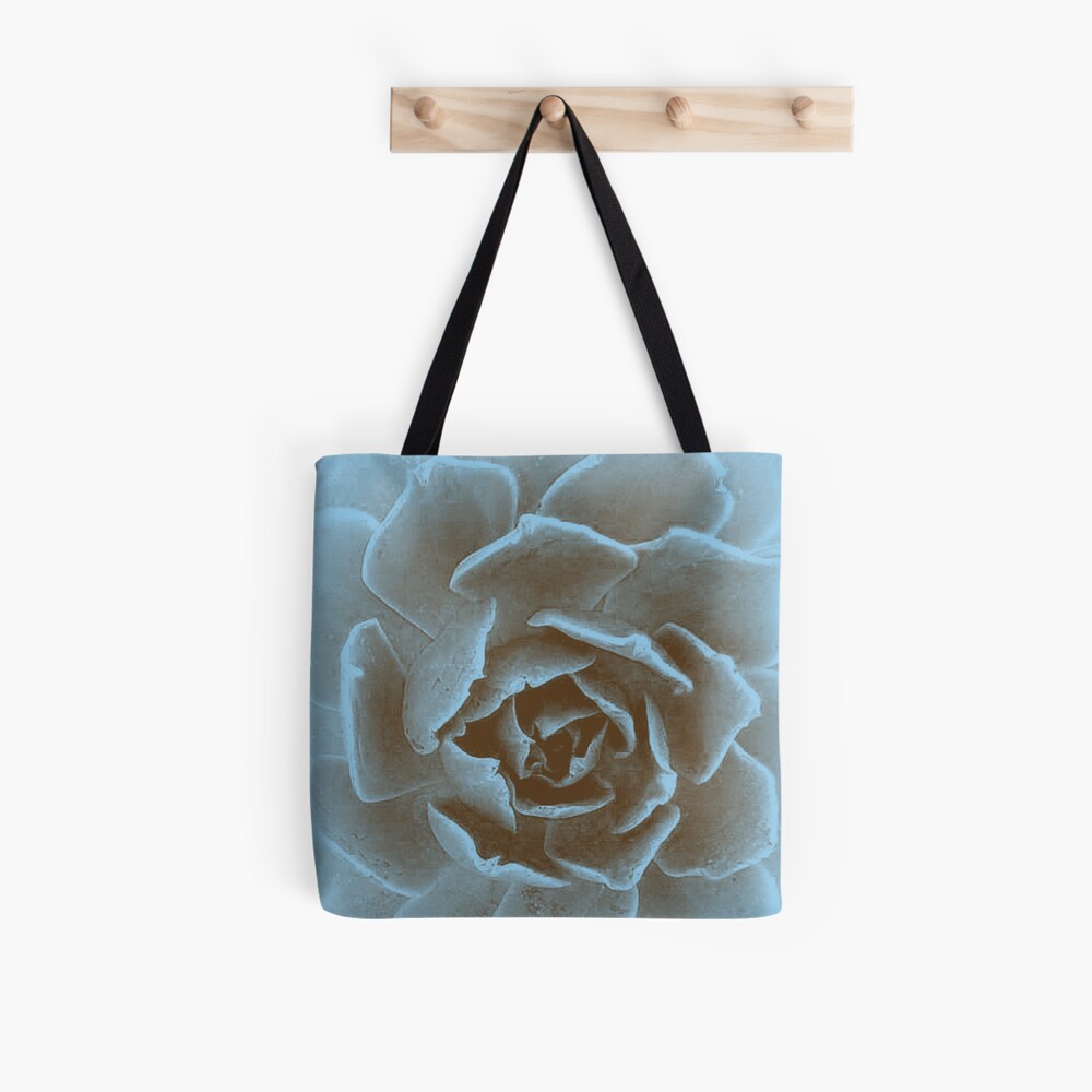 Blue Flower Tote Bag
