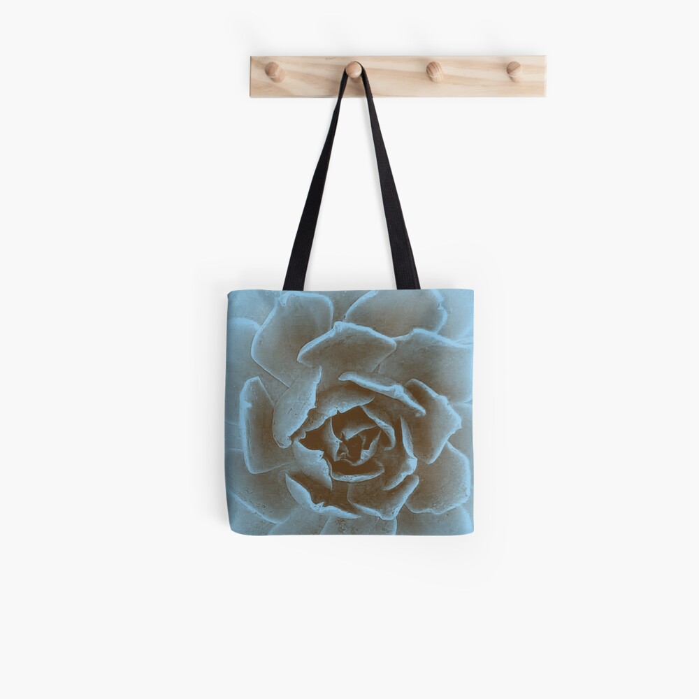 Blue Flower Tote Bag