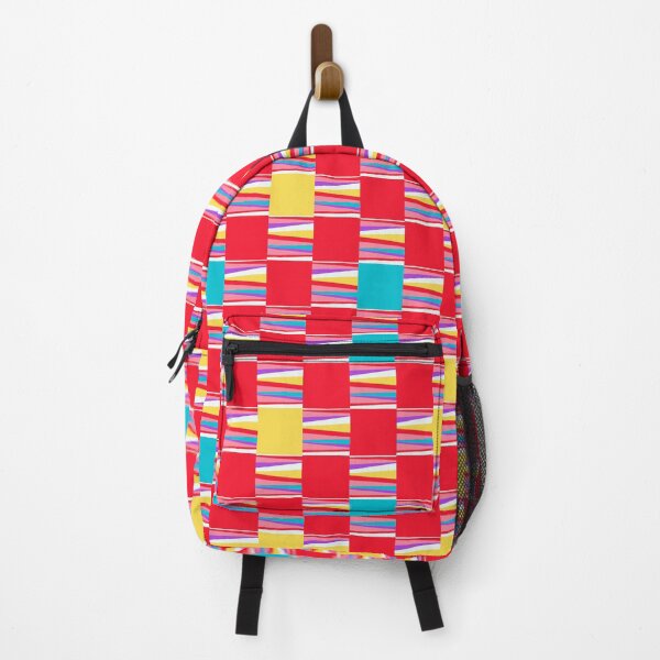 Item preview, Chequered squares with fun abstract lines. designed and sold by SandraPDesigns.