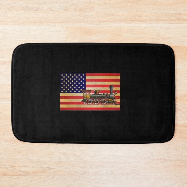 Item preview, Patriotic Railway American Flag designed and sold by rachidhaz.