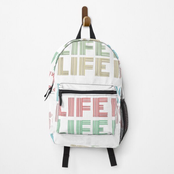 Item preview, Life Is Easy Pastel Repeated Text designed and sold by DeeCeeFashion.