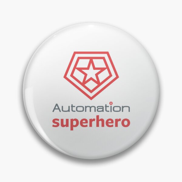 Item preview, Automation Superhero Red Star designed and sold by automationart.