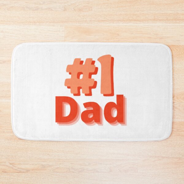 Item preview, # 1 Dad , Orange Number One Dad  designed and sold by DeeCeeFashion.