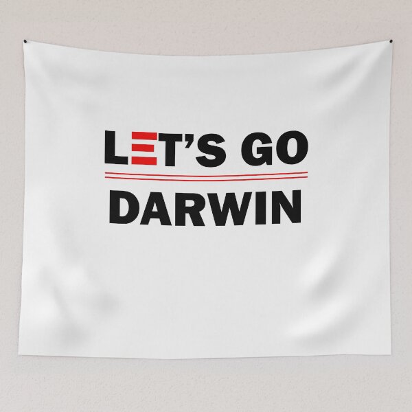 Item preview, Democrat Shirt, Let's Go Darwin Shirt, Pro Vaccine Shirt, Pro Vaccination Tee, Biden Support Shirt, Funny Darwin Top, Funny Brandon Shirt designed and sold by Fadwamoustakid.