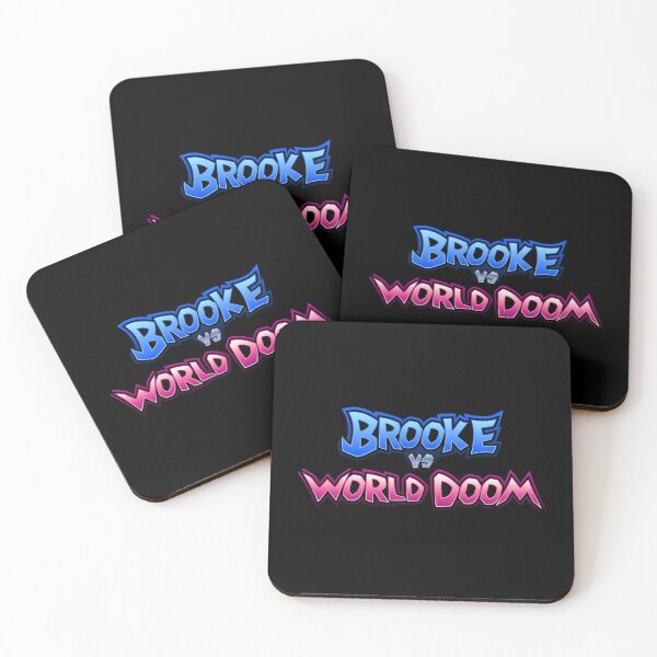Item preview, Brooke Vs World Doom Logo Premium T-Shirt designed and sold by desireeowe.