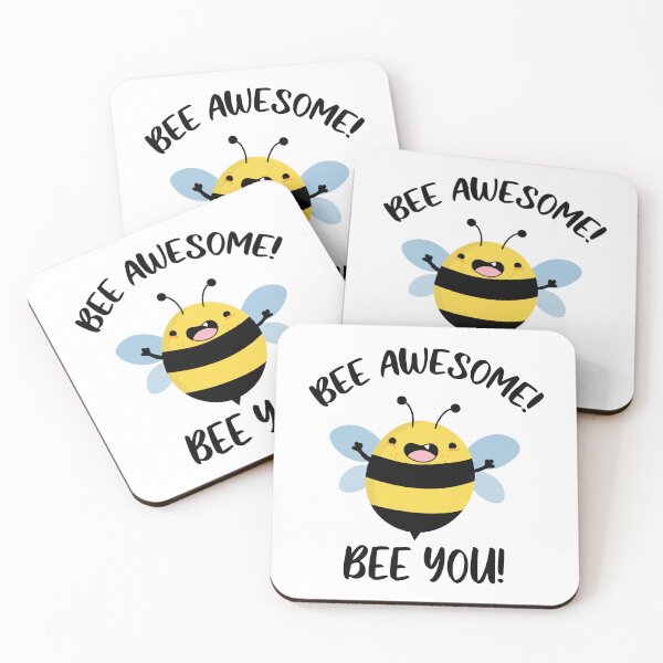 Item preview, Bee awesome bee you designed and sold by CHVRDesing.