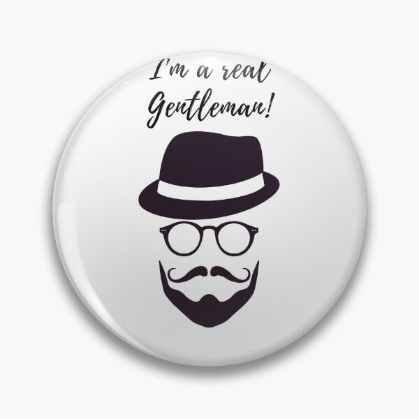 Item preview, I'm a real gentleman designed and sold by BountyStore.