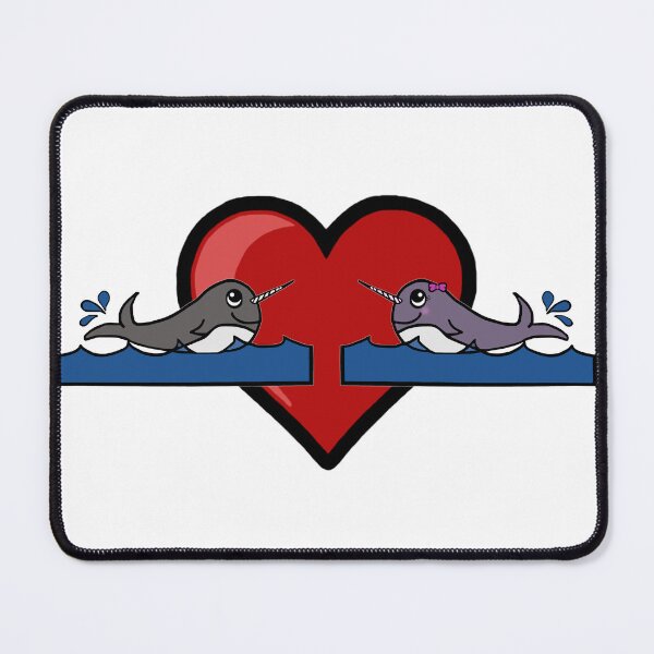 Item preview, Narwhal Couple designed and sold by blakcirclegirl.