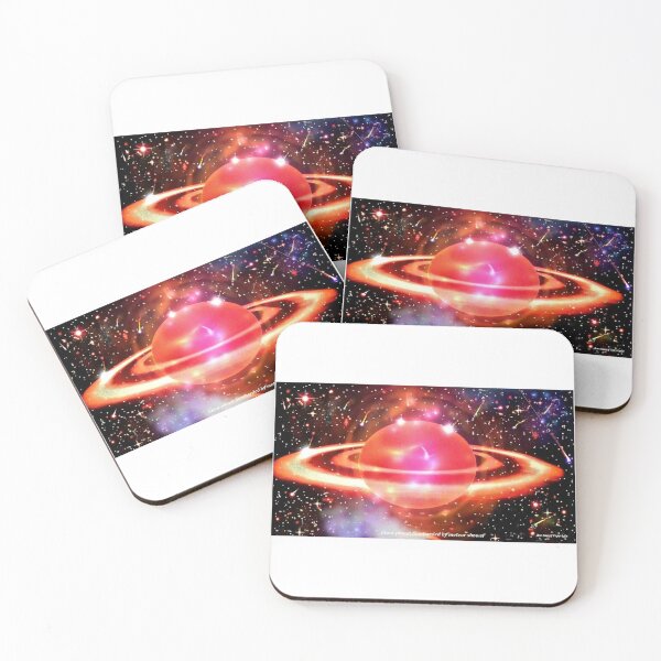Item preview, Cosmic Art  /  Giant planet bombarded by meteors! designed and sold by Imagin8er.