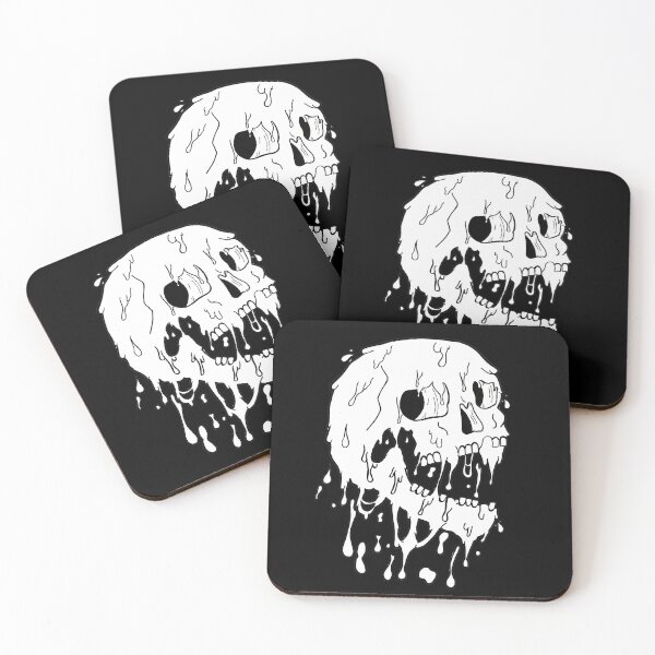 Item preview, Melting Screaming Skull designed and sold by DichotomyArts.