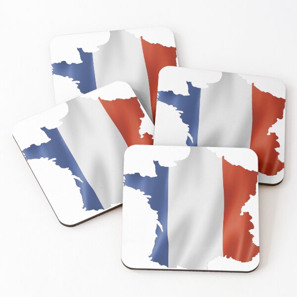 Item preview, FRANCE, FRANCE FLAG MAP designed and sold by DegoPine  Art Studio.