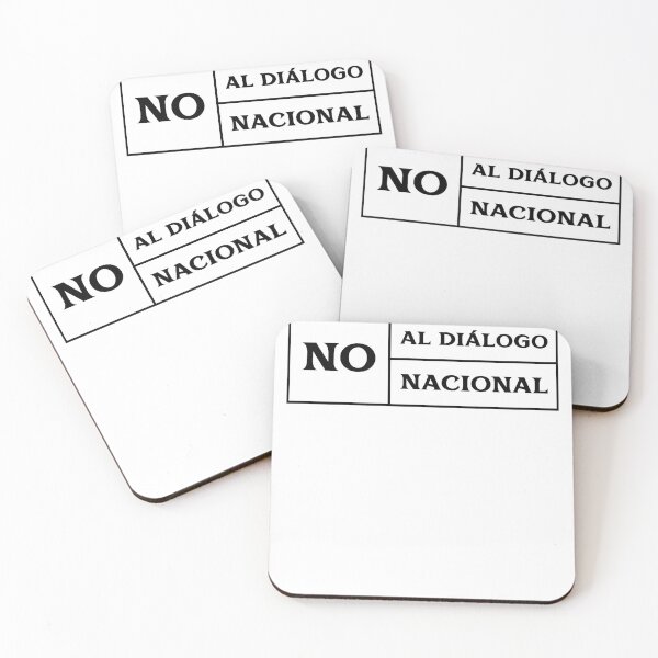 Item preview, No Al Dialogo Nacional - Abajo la Dictadura designed and sold by DesignByAmyPort.