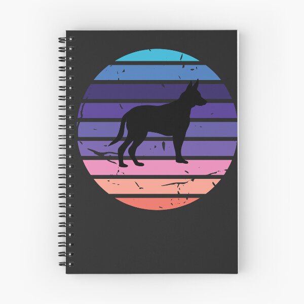 Item preview, A vintage sunset Alsatian design for dog mums. Retro german shepherd design. designed and sold by Doggymadness.