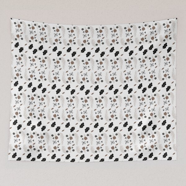 Item preview, A batik leaf flower pattern designed and sold by Heavdaiin.