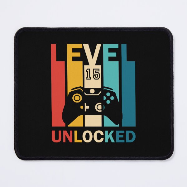 Item preview, Level 15 Unlocked Shirt Funny Video Gamer 15th Birthday Gift T-Shirt designed and sold by Tidasse ⭐⭐⭐⭐⭐.
