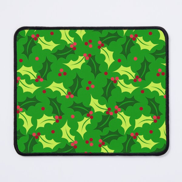 Item preview, All-over Christmas holly and berries. designed and sold by SandraPDesigns.