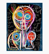 Viva la Vida Street Art Graffiti Photographic Print