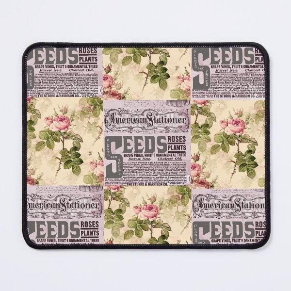 Item preview, Vintage Roses and Seed Script Lettering Design Botanical Flowers designed and sold by Cute & Sassy Custom Gifting Boutiques.
