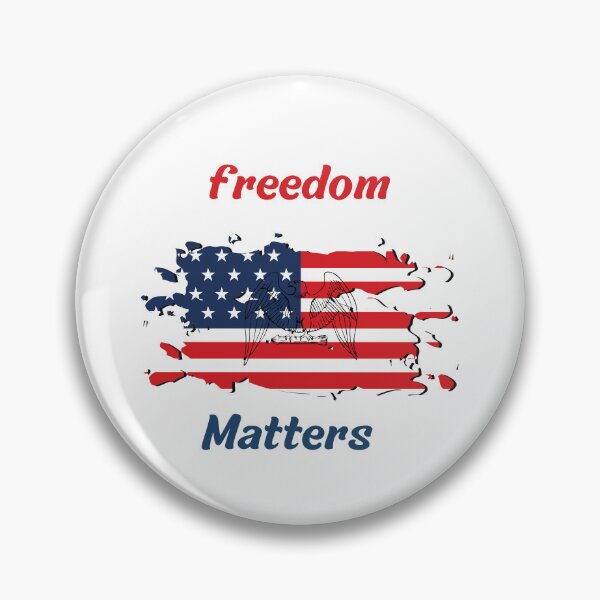 Item preview, freedom matters Independence Day 4th of july designed and sold by MizMed ⭐⭐⭐⭐⭐.