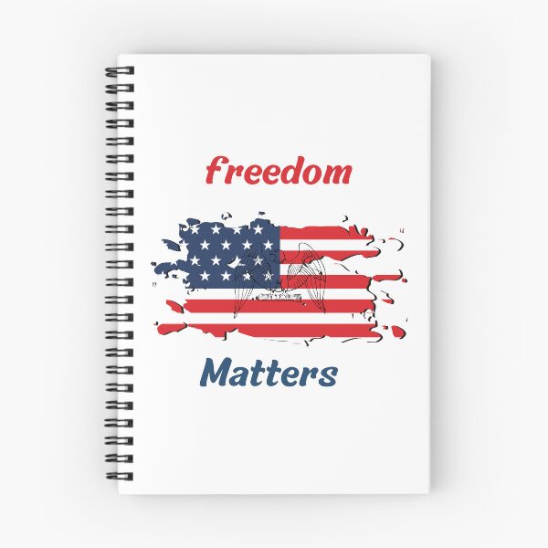 Item preview, freedom matters Independence Day 4th of july designed and sold by MizMed ⭐⭐⭐⭐⭐.