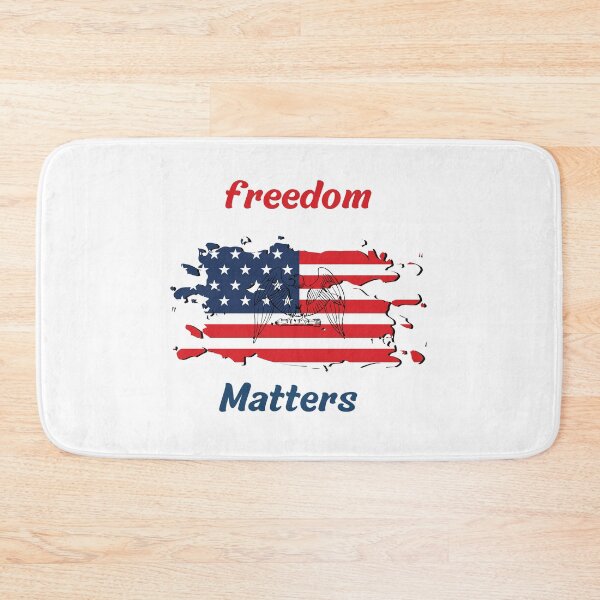 Item preview, freedom matters Independence Day 4th of july designed and sold by MizMed ⭐⭐⭐⭐⭐.