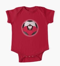 Poland - Polish Flag - Football or Soccer One Piece - Short Sleeve