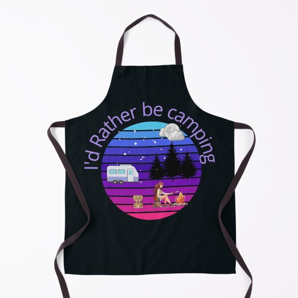 Item preview, I'd Rather be camping designed and sold by JadedDesign.