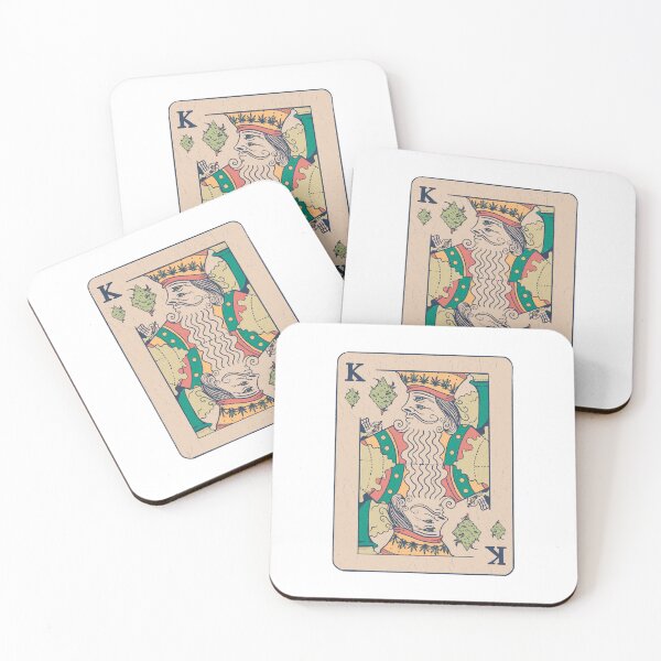 Item preview, king poker card weed designed and sold by LEVEL UP.