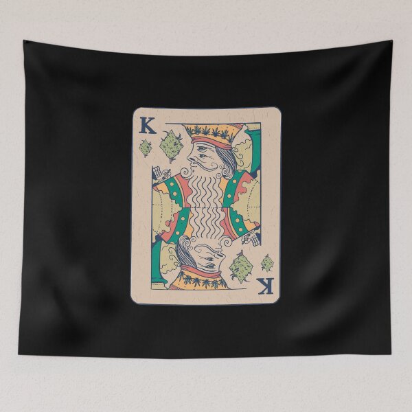 Item preview, king poker card weed designed and sold by LEVEL UP.