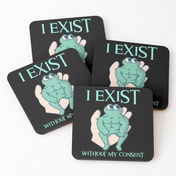 Item preview, I Exist Without My Consent Frog designed and sold by Studioapartment.