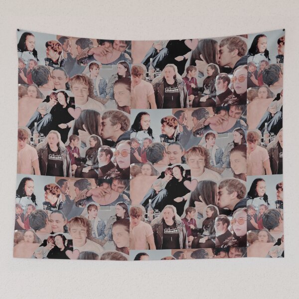 Item preview, Rae and Finn My Mad Fat Diary Collage designed and sold by melodiesart.