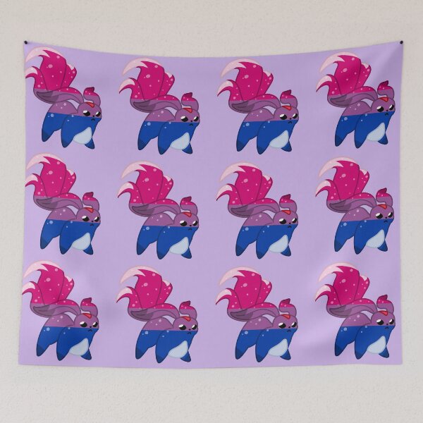 Item preview, FFXIV Carbuncle - Bisexual Pride Version designed and sold by Jaffa-Emporium.