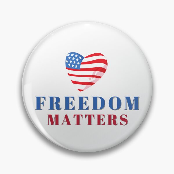 Item preview, freedom matters Independence Day 4th of july designed and sold by MizMed ⭐⭐⭐⭐⭐.